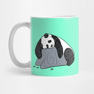 Cute Panda with Unique ornaments Mug